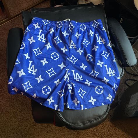 lv shorts black|louis vuitton la dodgers shorts.